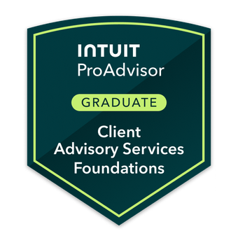 Intuit ProAdvisor Graduate: Client Advisory Services Foundations